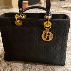 Christian Dior Black Nylon Handbag